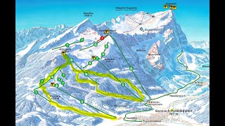 Garmisch-Partenkirchen all three downhill slopes: Kandahar, Olympia & Hausberg
