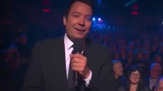 Tom Hanks & Rita Wilson walk out from #SNL50 concert [ANCHOR FEELS SORRY]
