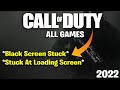 CALL OF DUTY - How To Fix Black Screen Stuck | Stuck On Loading Screen in Modern Warfare 2022