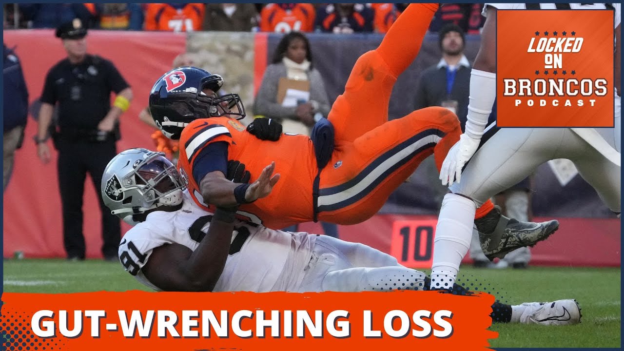 Denver Broncos Suffer Gut-wrenching Loss Vs. Las Vegas Raiders - YouTube