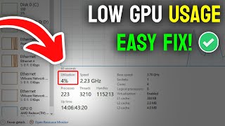 How to Fix Low GPU Usage in Games - Full Guide