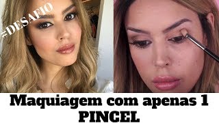 Pincel Videos 9videos Tv - maquiagem usando apenas 1 pincel vedo20