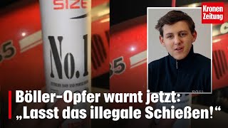 Böller-Opfer warnt: „Lasst das illegale Schießen!“ | krone.tv NEWS