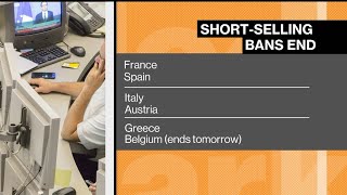 Short-Selling Bans End Across Europe