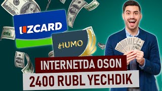 Internetda oson 2400Rubl pul ishlash | Internetda oson pul ishlash 2025