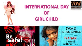 Ask yourself, do you want a GIRL CHILD? || International Day of Girl Child|| Happy Girl Child Day||