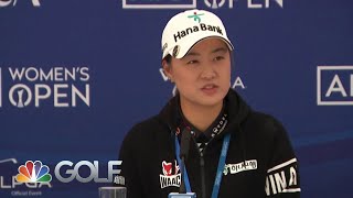 Brooke Henderson, Nelly Korda and Minjee Lee excited to play Muirfield | Golf Today | Golf Channel