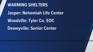 Several warming shelters open across Southeast Texas during freezing temperatures