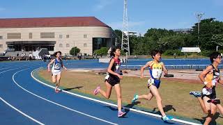 日体大記録会　女子800m 第2組　2018年5月12日