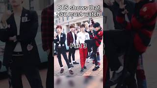 Bts shows that you should watch || Part 3 || All bts shows and interviews #bts #btsarmy #bangtantv