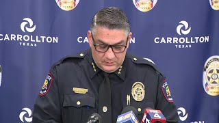 Carrollton police speak to media about recent fentanyl death