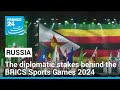 Russia, largely excluded from international sports, hosts BRICS Sports Games 2024 • FRANCE 24