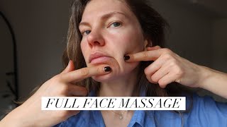 No Product Lifting  Face Massage