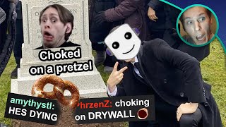 Jerma DIES from a PRETZEL [ASMR]