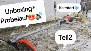 Stihl FS561C-EMK| Unboxing und Kaltstart ❄️🔊