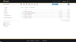 'Required metadata' in Folderit DMS