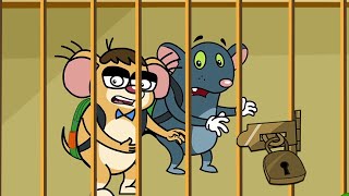 Rat A Tat Prison Escape Plan Funny Animated dog cartoon Shows For Kids Chotoonz TV