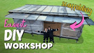 Building a DIY Workshop on a BUDGET!