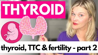 THYROID & FERTILITY: Part 2 - Trying to Conceive, Fertility, Pregnancy and Miscarriage