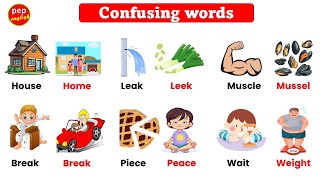 Confusing words | Learn English words | English Vocabulary - Part 1