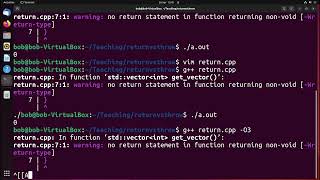 Missing returns and thrown errors. Why does only one work?