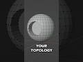 Tip:Fix Topology Like a Pro.           #blendertutorial #tutorial #3d #topology