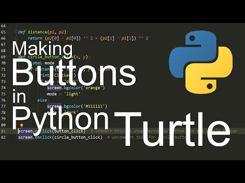 Creating Buttons in Python Turtle Rectangular and Circular Buttons – Of ...