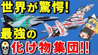 【ゆっくり解説】アグレッサー部隊！航空自衛隊の最強部隊！世界の戦闘機パイロットが驚愕するその理由とは？ 時間が遅い