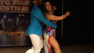 00108 NYCZF2016 Jessica and Ry'El ~ video by Zouk Soul