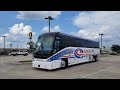 Coach USA Bus | MCI J4500 highway seated coach mid trip