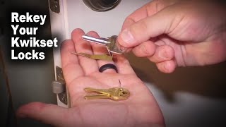 How to Re-key Kwikset Door Knob and Deadbolt with Smart Key