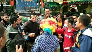 Keberangkatan menuju jogjakarta dari medan dengan BUS ALS 253 Air suspension