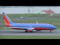 Southwest Airlines Boeing 737-800 [N8628A] takeoff from PDX