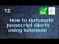 How to automate JavaScript Alerts using Selenium Java