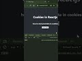 Cookies in Reactjs | set cookies function | #reactjs #javascript #cookies #jwt