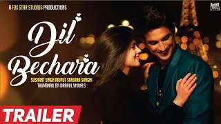 Dil bechara\official trailer/sushant singh rajput/sanjana sanghi/Ar rahman
