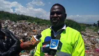 NEMA officials make an impromptu visit to Nakuru on a waste management checkup