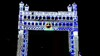 wonderful and colourful light decoration at garabandha village main road||Ammavaru sambaralu,