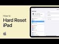 How To Hard Reset an iPad - Tutorial
