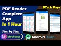Make a PDF Reader App | Complete App | Android Project | Android Studio