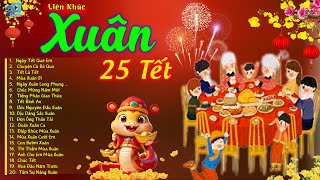 Ngày Tết Quê Em, Happy New Year - LK Nhạc Xuân 2025,Nhạc Tết 2025 Toàn Bài Hay Nghe Là Vui Vẻ Cả Năm