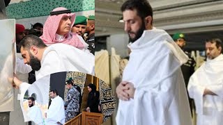 شاهد احمد الشرع وزوجته ولحظة فتح باب الكعبة للرئيس السوري وزوجته اثناء اداء مناسك العمرة