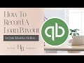 How To Record A Loan Deposit In QuickBooks Online | QBO Tutorial | Bookkeeper View