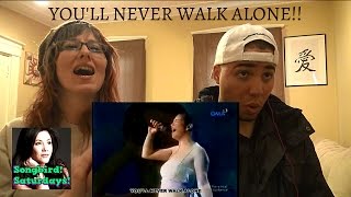 MOM & SON REACTION! You'll Never Walk Alone (Highest Version) Regine Velasquez (Songbird Saturdays)