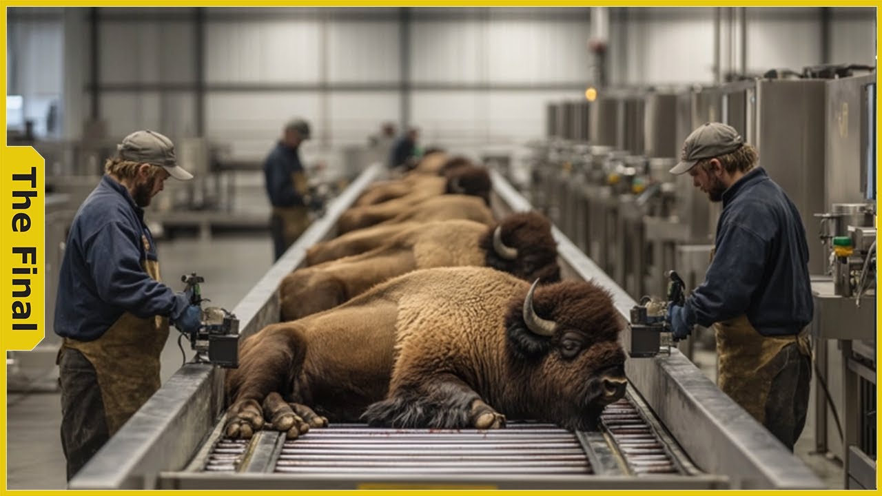 How U S Farmers Turn 300 Bison Into 75000 In 90 Days Farming