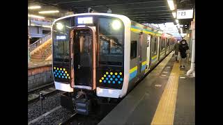 走行音/JR東日本E131系(ｸﾓﾊE131-6)/日立SiC-VVVF