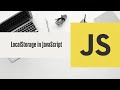 JavaScript LocalStorage Tutorial — Store Data Like a Pro