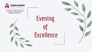 APU's College of Nursing and Health Sciences | Evening Of Excellence - Fall 2025