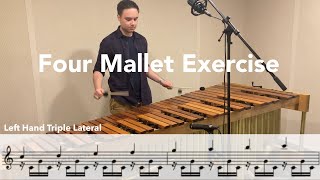 Marimba Exercise: Triple Laterals