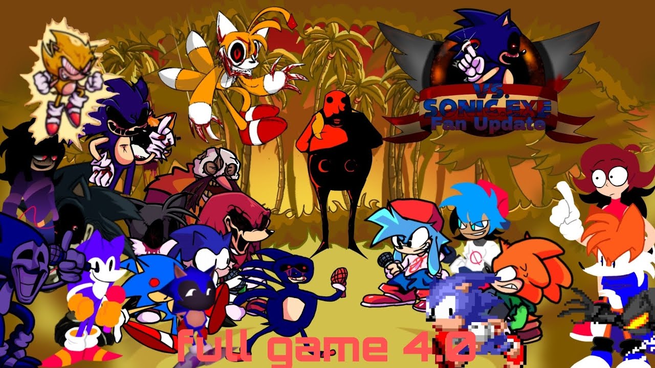 Fnf Sonic Exe 4.0: But I Restore It (huge Update) - YouTube